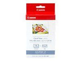 CANON KC-18IF photo sticker inkjet 54x86mm 18 sheets 10-pack with ink cassette for CP-100
