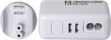 DEFENDER AC line adapter UPA-04 4portsUSB 5V/2.1? blister