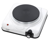 Adler Free standing table hob AD 6503 Number of burners/cooking zones 1, White, Electric stove, Electric
