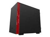 NZXT PC case H210 Mini-ITX Tower black-red