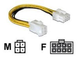 DELOCK Cable Power 8pin EPS > 4pin ATX/P4