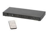 DIGITUS 4K HDMI Matrix Switch 4x2 4xin 2xout 4096x2160p UHD incl. remote control black