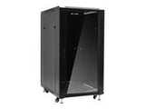 NETRACK 019-220-68-012-Z server cabinet RACK 19inch 22U/600x800mm ASSEMBLED glass door - black