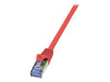 LOGILINK CQ3054S LOGILINK - Patch Cable Cat.6A 10G S/FTP PIMF PrimeLine red 2m