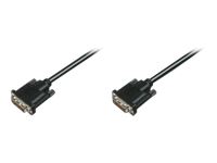 ASSMANN DVI connection cable DVI(24+1) M/M 2.0m DVI-D Dual Link bl