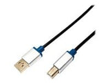 LOGILINK BUAB220 LOGILINK - Premium USB 2.0 Connection Cable, USB-A Male to USB-B Male, 2m