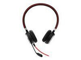 JABRA EVOLVE 40 UC Duo headset only with 3.5mm Jack without USB Controller headband discret boomarm
