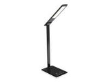 MEDIA-TECH Wireless Charging Lamp MT221K Wireless charger with output: 5V 1A 5W QI standard with built-in energy saving desk lamp