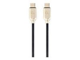 GEMBIRD CC-USB2PD60-CMCM-2M Type-C Power Delivery PD charging and data cable 60W 2m black