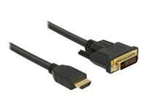 DELOCK HDMI to DVI 24+1 cable bidirectional 0.5 m