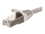 NETRACK BZPAT1F5E Netrack patch cable RJ45, snagless boot, Cat 5e FTP, 1m grey
