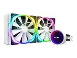 NZXT water cooling Kraken X63 White RGB 280mm Illuminated fans and pump