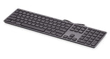 LMP KB-1243 Numeric Keypad, 2x USB 2.0 hub, Keyboard layout US, Wired, Space Gray, Numeric keypad