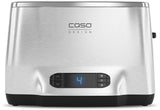 Caso Toaster Inox�   Stainless steel,  Stainless steel, 1050 W, Number of slots 2, Number of power levels 9, Bun warmer included