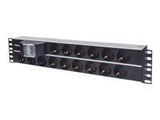INTELLINET 19inch Power Strip 15-Output PDU with Double Air Switch 3m Power Cord