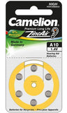 Camelion A10/DA10/ZL10, Zinc air cells, 6 pc(s)