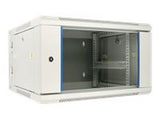 EXTRALINK 6U 600X600 AZH wall-mounted rackmount cabinet swing type gray