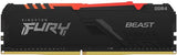Kingston Fury Beast 16 GB, DDR4, 3000 MHz, PC/server, Registered No, ECC No KF430C15BBAK2/16