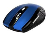 MEDIATECH MT1113B RATON PRO - Wireless optical mouse, 1200 cpi, 5 buttons, color blue