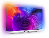 Philips 50PUS8536/12 50" (126 cm), Smart TV, Android, 4K UHD LED, 3840 x 2160 pixels, Wi-Fi, DVB-T/T2/T2-HD/C/S/S2, Light silver