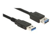 DELOCK  Extension cable USB 3.0 Type-A male > USB 3.0 Type-A female 1.5 m black