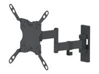 MANHATTAN LCD Wall Mount 13-42 Inch for Flat Panel up to 20kg one double Arm Adjustment Options to Tilt, Swivel and Level