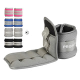 PROIRON Ankle Weight Set Weight Bands, 31.5 x 11 cm, 2 x 1.5 kg, Light Grey