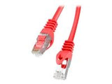 LANBERG patchcord cat.5e 0.25m FTP red
