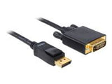 DELOCK Cable Displayport > DVI 24+1 m/m 1m