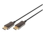 ASSMANN DisplayPort AOC Hybrid-fiber connection cable M/M 15m UHD 8K60Hz CE gold bl