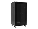 NETRACK 019-220-66-112-Z server cabinet RACK 19inch 22U/600x600mm ASSEMBLED perforated door -black