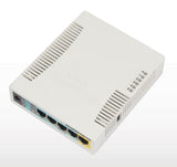 MikroTik RB951UI-2HnD Access Point 802.11n, 2.4, 10/100 Mbit/s, Ethernet LAN (RJ-45) ports 5, MU-MiMO Yes, PoE in/out