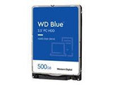 WD Blue Mobile 500GB HDD 5400rpm SATA serial ATA 6Gb/s 128MB cache 2.5inch RoHS compliant intern Bulk
