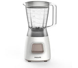 Philips Blender Daily Collection HR2052 Tabletop, 350 W, Jar material Plastic, Jar capacity 1.25 L, Ice crushing, White