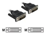 DELOCK DVI 24+1 cable 0.5m male / male