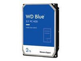 WD Blue 2TB SATA 6Gb/s HDD internal 3.5inch serial ATA 256MB cache 5400RPM RoHS compliant Bulk