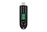 TRANSCEND 64GB USB 3.2 Pen Drive Type-C Capless Black