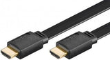 Goobay 31927 High Speed HDMI�� FLAT-cable with Ethernet, gold plated, 2m Goobay