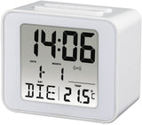 HAMA Cube Radio Alarm Clock white