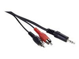 CABLE AUDIO 3.5MM-2PHONO 0.2M/CCA-458/0.2 GEMBIRD