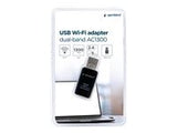 WRL ADAPTER 1300MBPS USB/DUALBAND WNP-UA1300-02 GEMBIRD