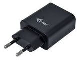 I-TEC Power Charger for USB Device Dual Netzteil 2,4A Schwarz USB auch für Apple iPad 1/2/3/4 iPad mini und iPhone