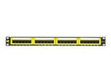 NETRACK 104-06 patch panel 19inch 24-ports cat. 6 UTP with shelf