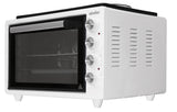 Simfer Midi Oven M4522.R02N0.WW 36.6 L, Electric, Mechanical, White, With 2 Hot Plates (W/2 Knob Control)