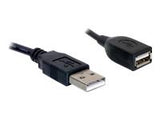 DELOCK Cable USB 2.0 Extension 15cm male/female