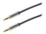 LOGILINK CA10100 LOGILINK - Audio Cable 3.5 Stereo M/M, straight, 1.00 m, blue
