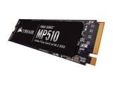 Corsair Force Series SSD MP510 1920 GB, SSD form factor M.2 2280, SSD interface PCIe NVMe Gen 3.0 x 4, Write speed 2700 MB/s, Read speed 3480 MB/s