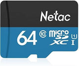 MEMORY MICRO SDXC 64GB UHS-I/W/A NT02P500STN-064G-R NETAC