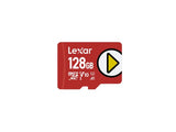 Lexar UHS-I  MicroSDXC, 128 GB, Flash memory class 10, Red, A1, V10, U1, 150 MB/s