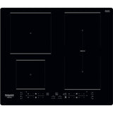 Hotpoint Hob HB 4860B NE Induction, Number of burners/cooking zones 4, Touch control, Timer, Black